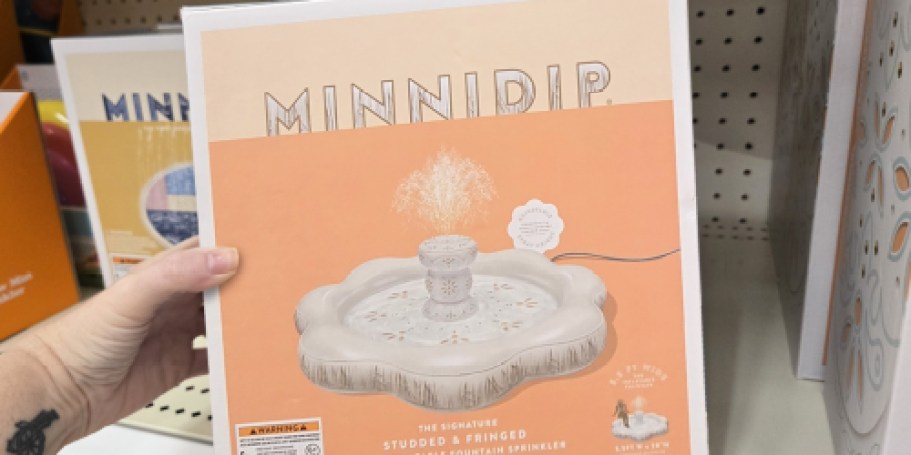 Minnidip Inflatable Pools, Sprinklers, & Splash Pads on Sale on Target.com