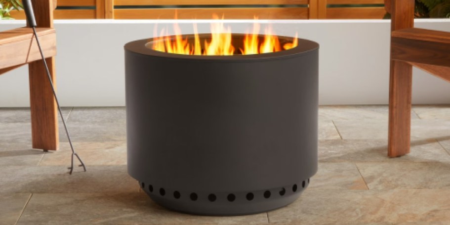 This Walmart Fire Pit Has Solo Stove Vibes for OVER $200 Less!