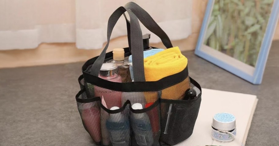 Highly-Rated Mesh Shower Caddy Just $5.99 on Amazon (Perfect for College Students)