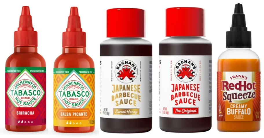 mini sauces at Walmart