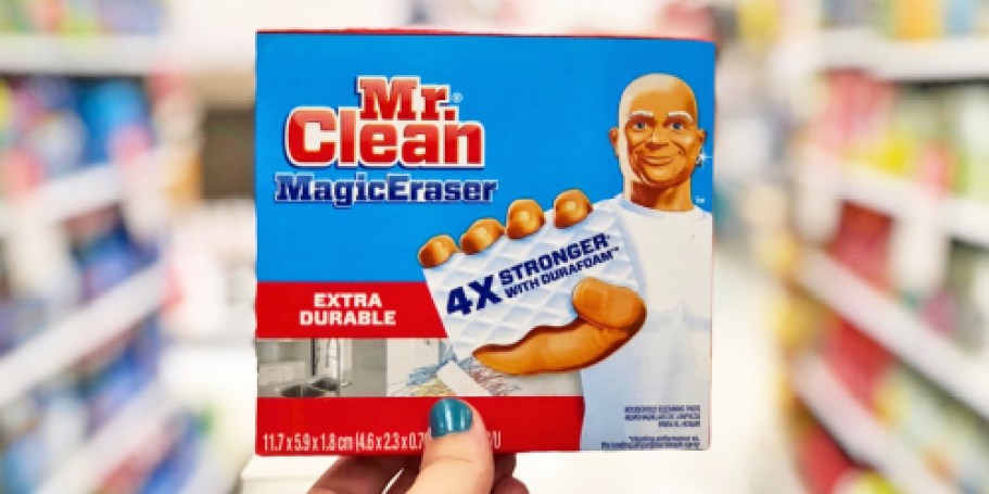 Mr. Clean Magic Eraser 4-Pack Only $3 Shipped on Amazon