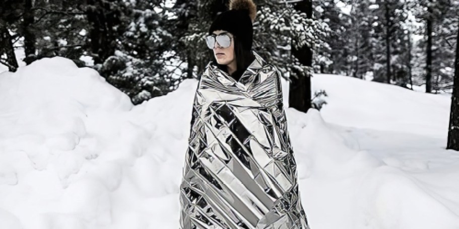 Emergency Survival Blanket 10-Pack Only $6.99 on Amazon