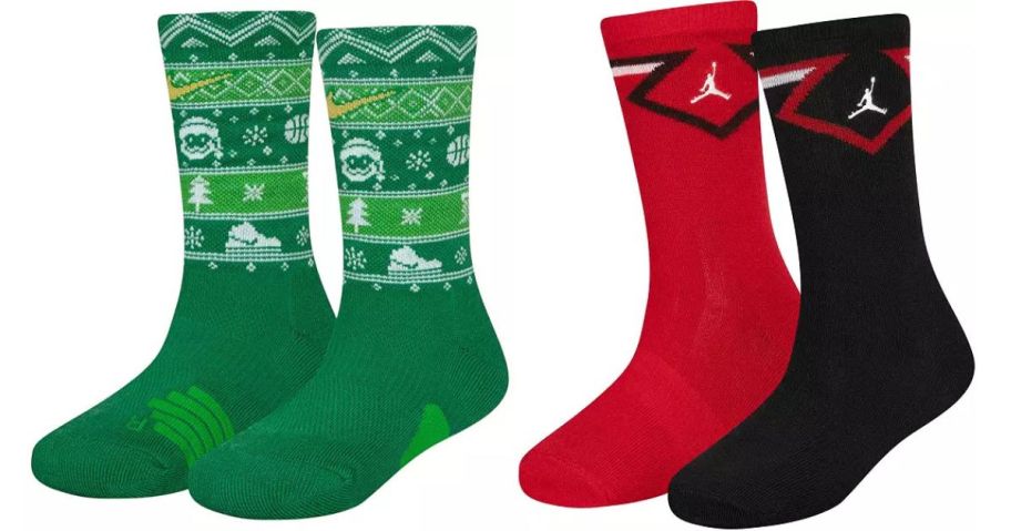 3 pairs of Nike Socks