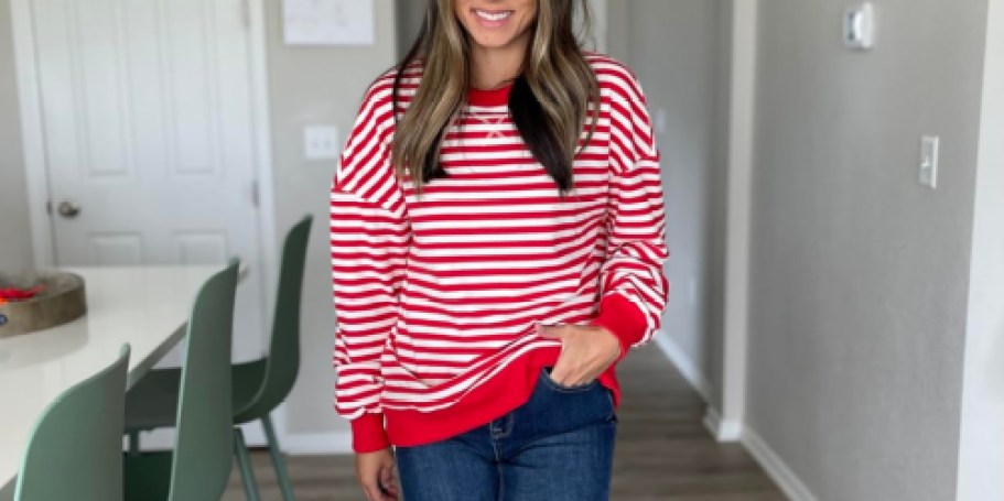 Oversized Sweatshirt Only $16 on Amazon (Reg. $30)