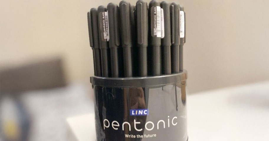 Pentonic Pens on a table
