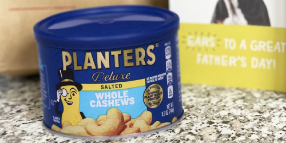 Planters Cashews Canister Only $3 Shipped on Amazon