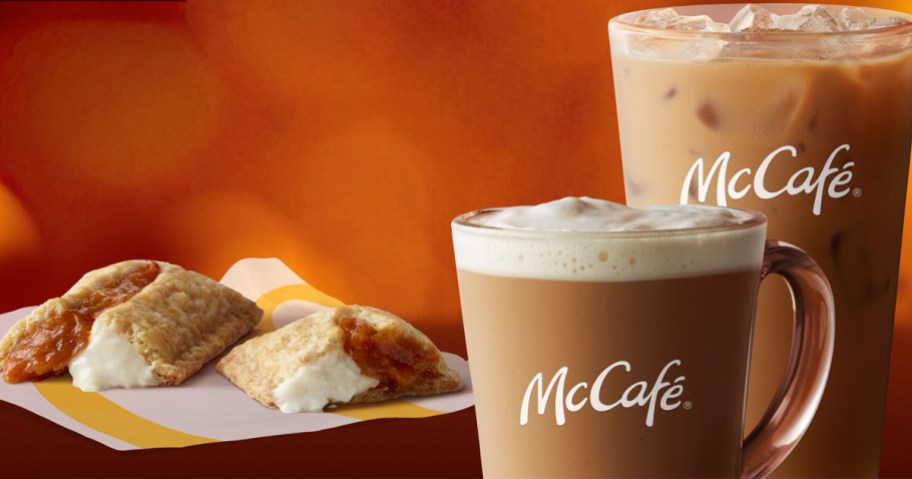 Pumpkin Lattes and Pies at McDonalds