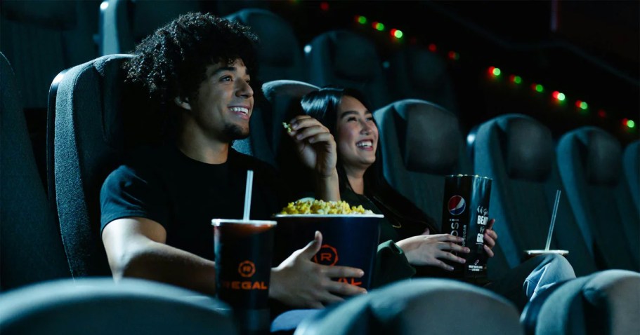 Only $23 for TWO Regal Movie Tickets & Drinks (Cheap Date Night!)
