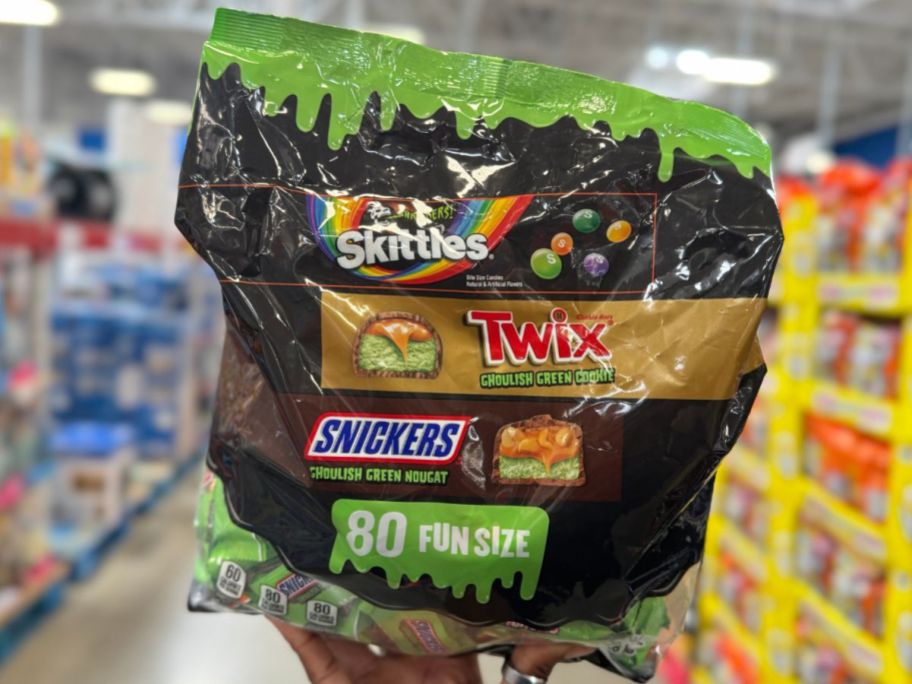 Sam's Club Ghoulish Green Chocolate Variety pack