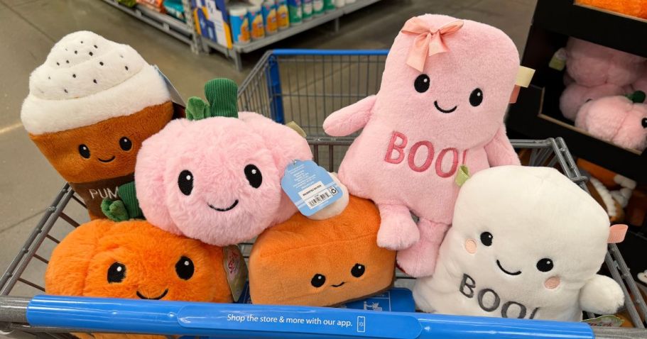 NEW Halloween Plush Toys Only $7.44 at Walmart