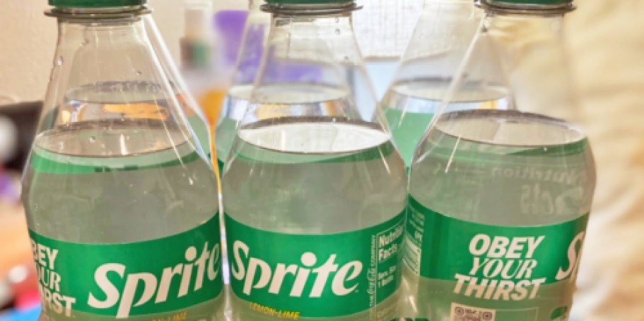 Sprite Bottles 6-Pack Only $3.60 Shipped on Amazon