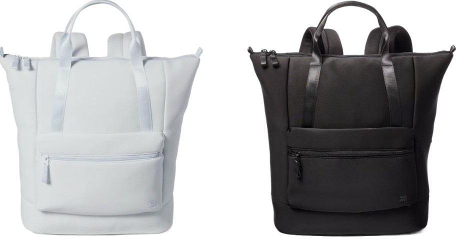 Stock images of two All in Motion backpack Tote Bags