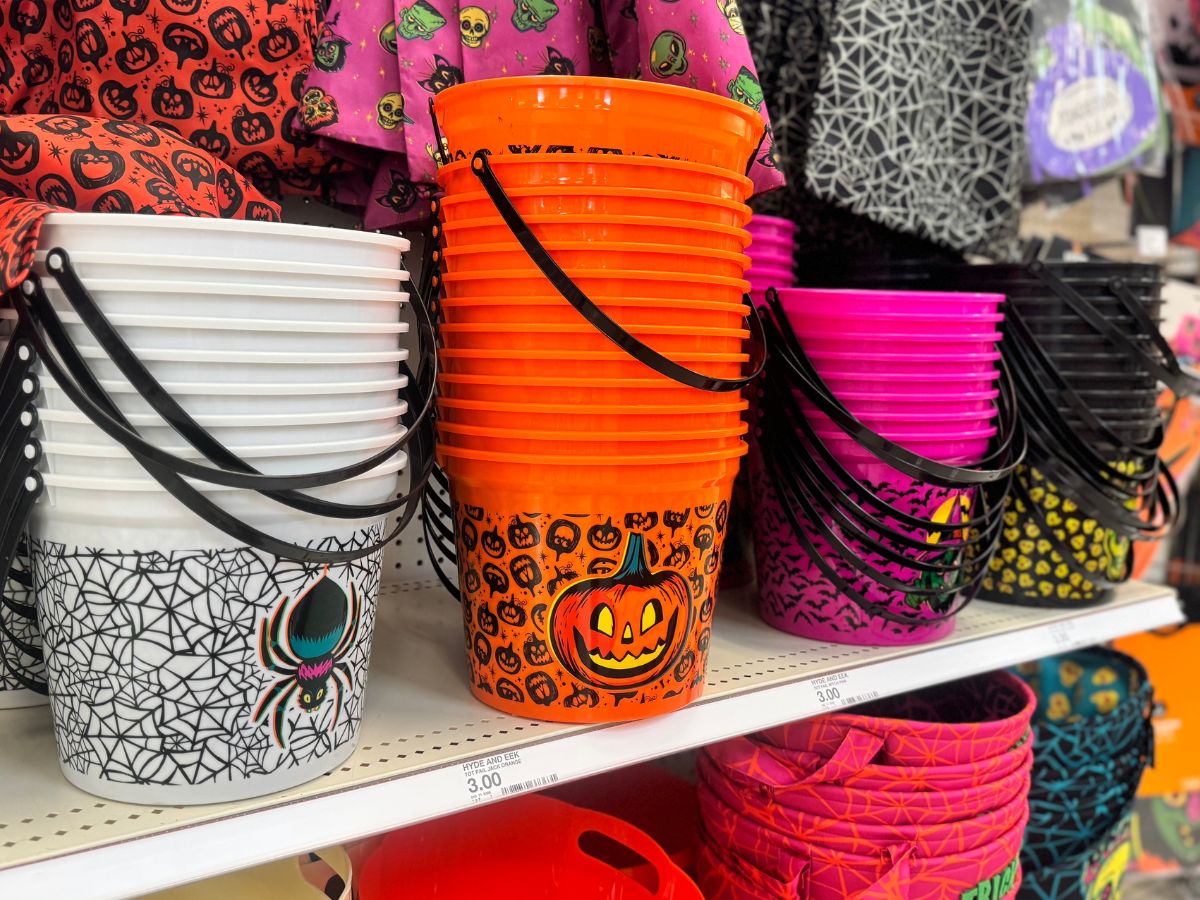 Get 40% Off Halloween Trick-or-Treat Bags at Target | Buckets from