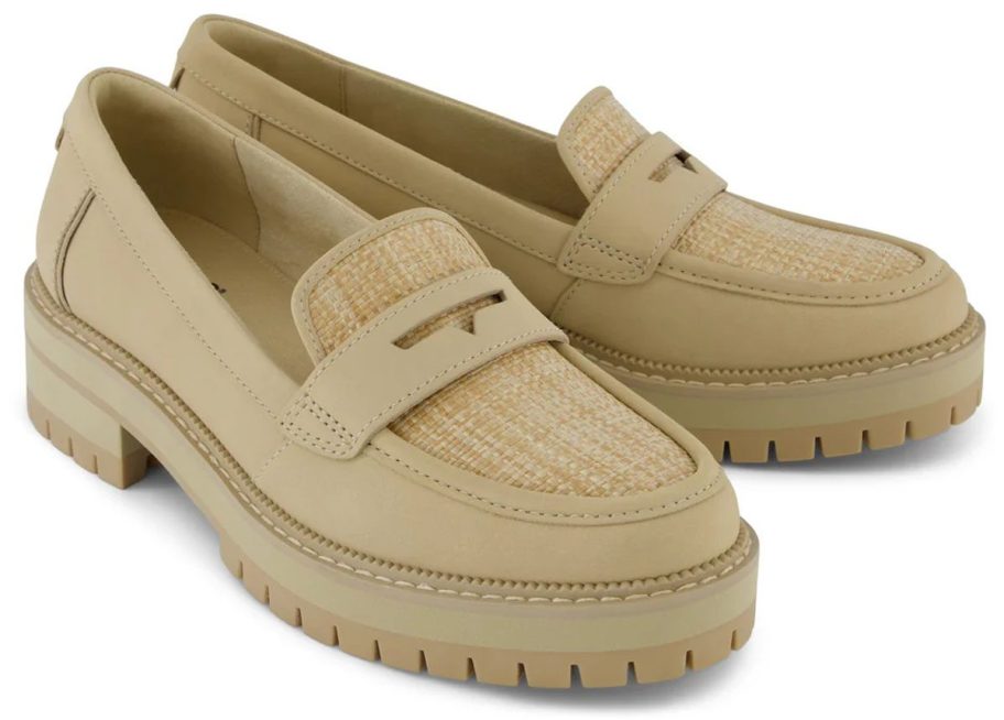 Toms Cara Leather Loafers