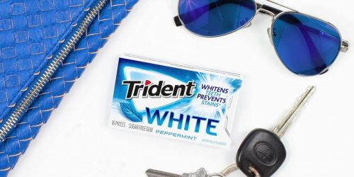 Trident Whitening Gum 9-Pack Only $6 shipped on Amazon (Reg. $12)