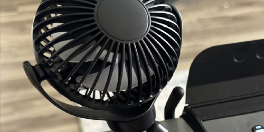 Portable Stroller Fan Only $9.99 Shipped for Amazon Prime Members