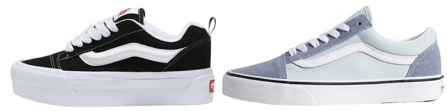 Vans Knu Stack and Old Skool Shoes
