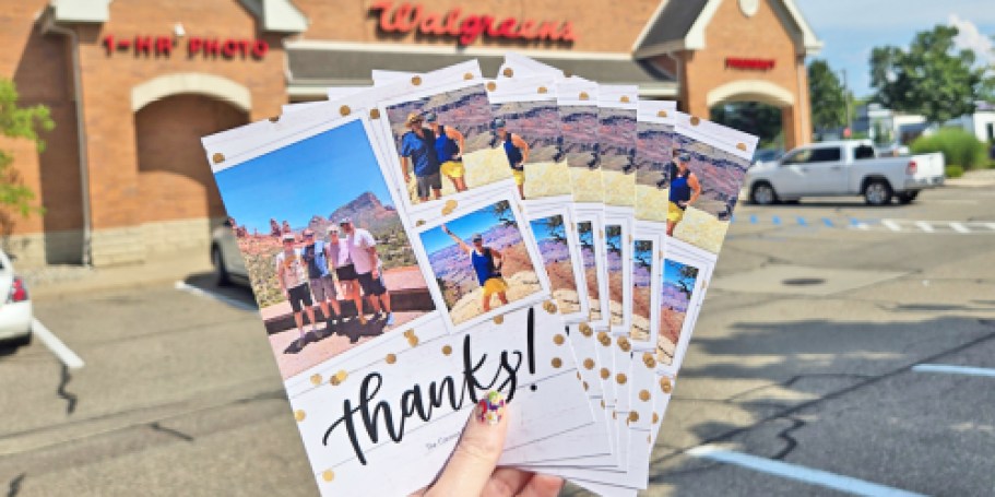 6 FREE Walgreens Photo Cards w/ Same Day Pickup