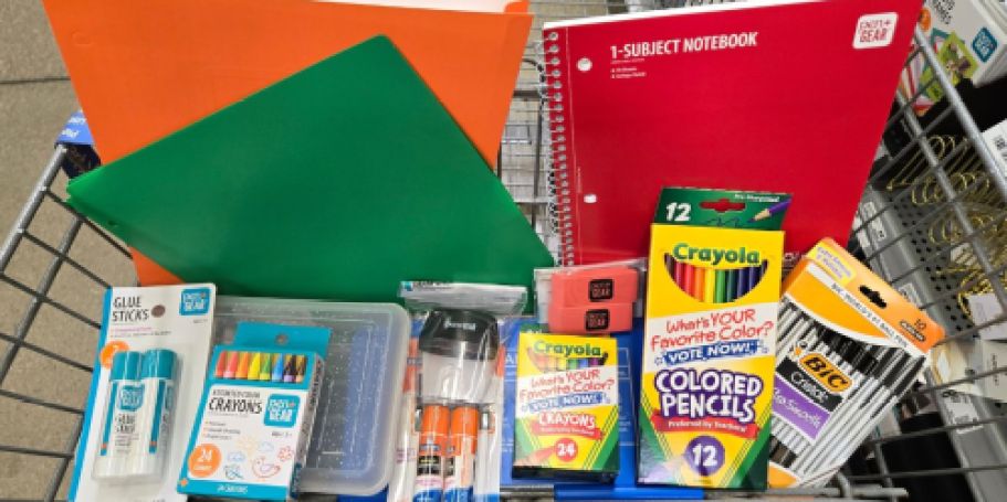 Walmart Back-to-School Supplies on Sale NOW | Tons Under 50¢!