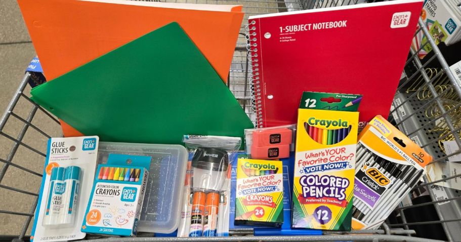 Walmart Back-to-School Supplies on Sale NOW | Tons Under 50¢!