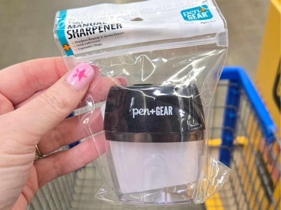 A Pen + Gear manual pencil sharpener