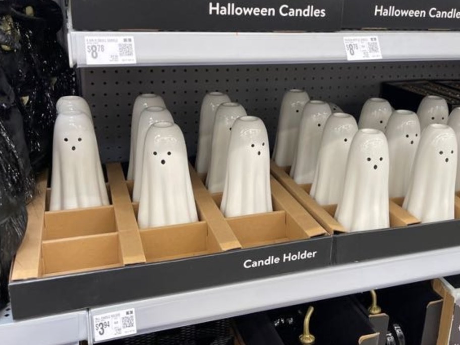 Way To Celebrate Ghost Candle Holder on store shelf