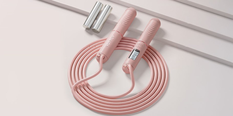 Smart 2-in-1 Jump Rope w/ LED Display Only $5.99 Shipped for Amazon Prime Members