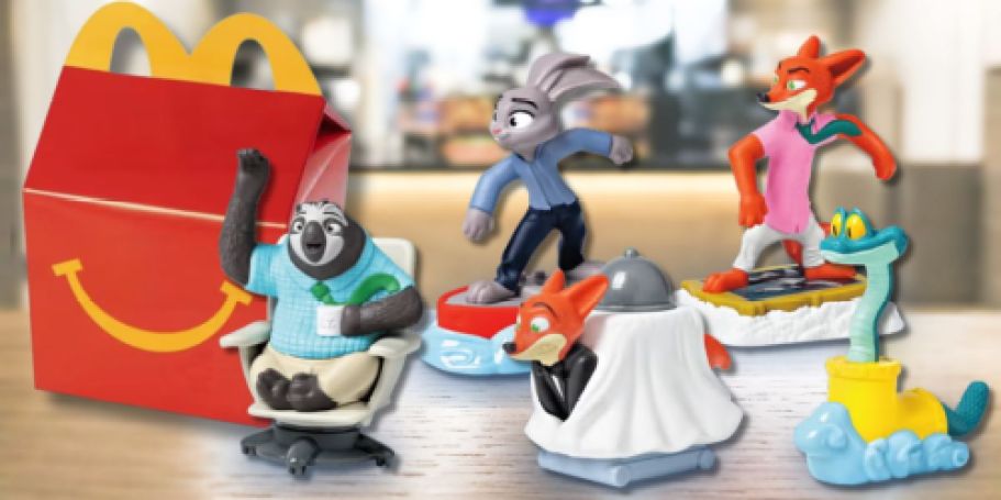 Zootopia 2 Happy Meal Toys Are at McDonald’s
