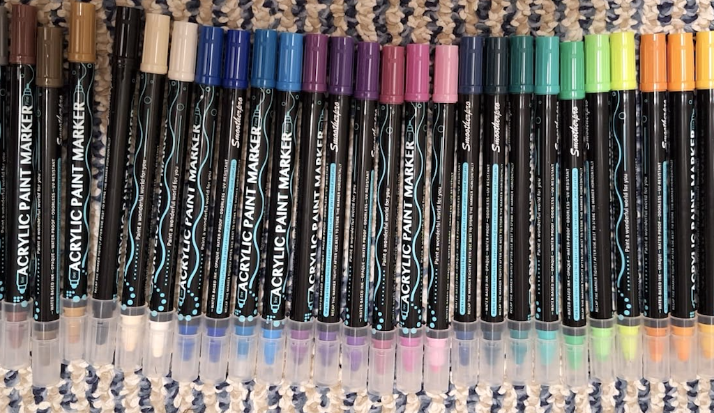 acrylic paint pens