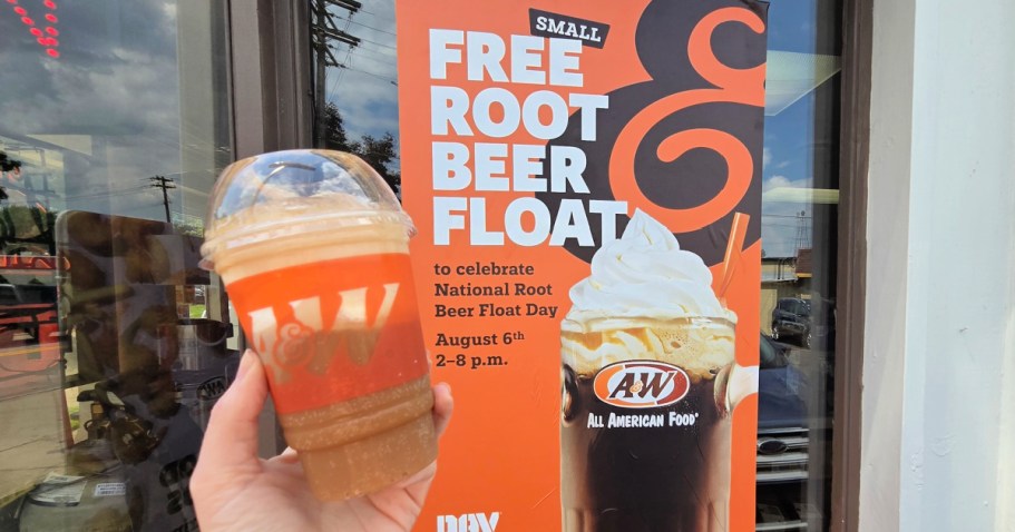 Yum! Grab A FREE A&W Root Beer Float Today from 2-8 PM