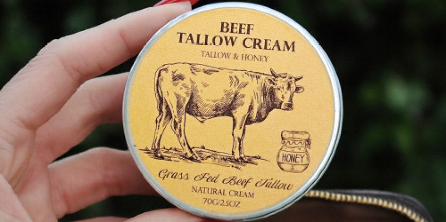 Beef Tallow Moisturizer Just $7.49 Shipped on Amazon (Reg. $22)