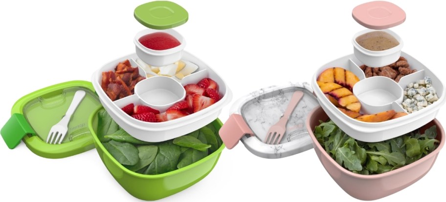 2 bentgo salad trays