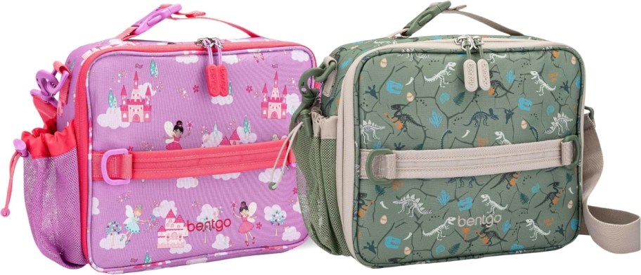 two bentgo kids insulated lunch bags