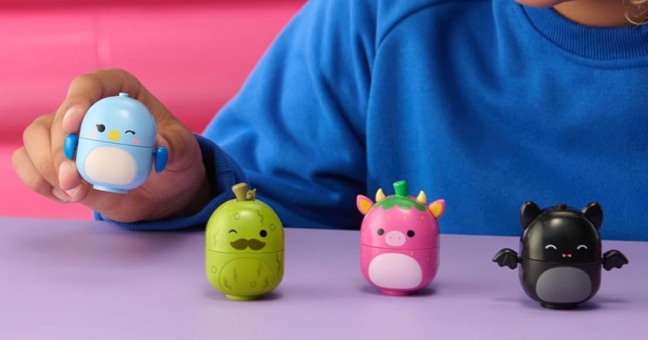 BLDR Squishmallows Buildable Figure 4-Pack Just $9 on Amazon (Reg. $17)
