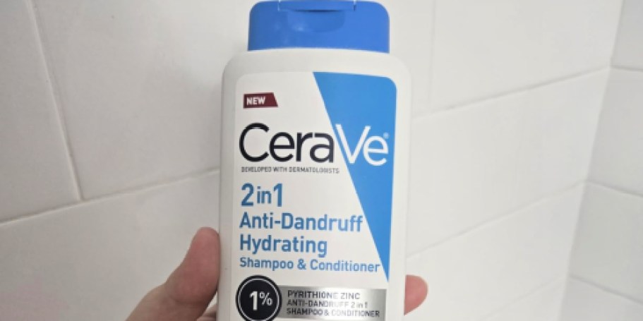 CeraVe Anti Dandruff Shampoo & Conditioner Just $6.49 Shipped on Amazon (Reg. $12)