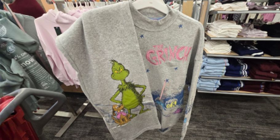 New Christmas Character Clothes at Target | The Grinch, Snoopy, Bluey, & More!
