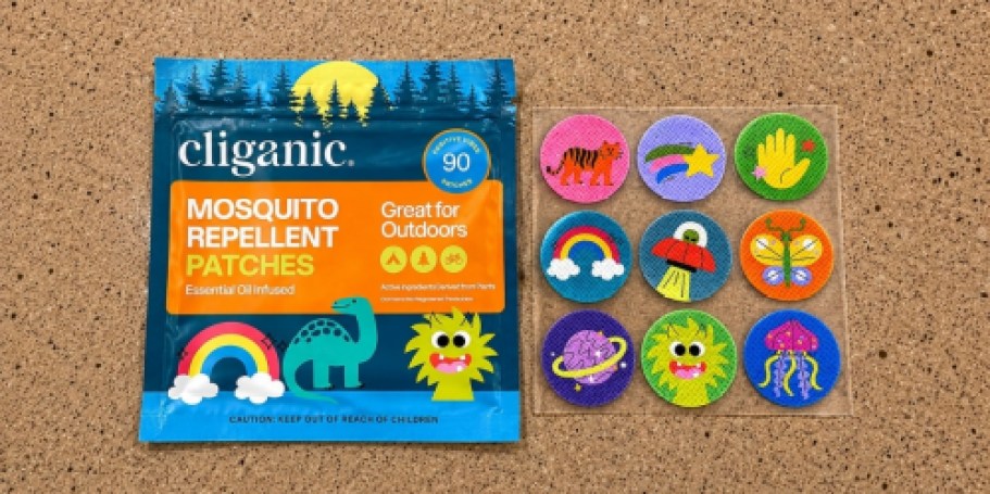 Mosquito Repellent Stickers 90-Count Only $7.60 Shipped on Amazon | DEET-Free & Safe for Kids