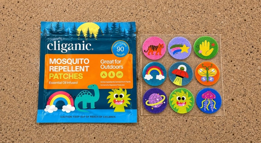 Mosquito Repellent Stickers 90-Count Only $7.60 Shipped on Amazon | DEET-Free & Kid-Safe