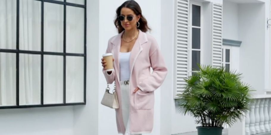 Women’s Medium-Weight Coatigan Sweater Just $17.99 Shipped on Amazon (Reg. $36)