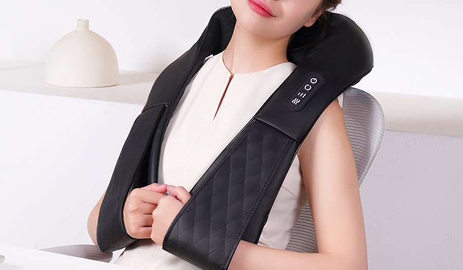 Shiatsu Neck & Back Massager Only $27.99 on Amazon (Reg. $40)