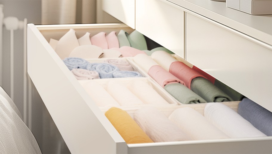 Dresser Drawer Organizer 10-Piece Set Just $13.88 on Amazon (Reg. $25)