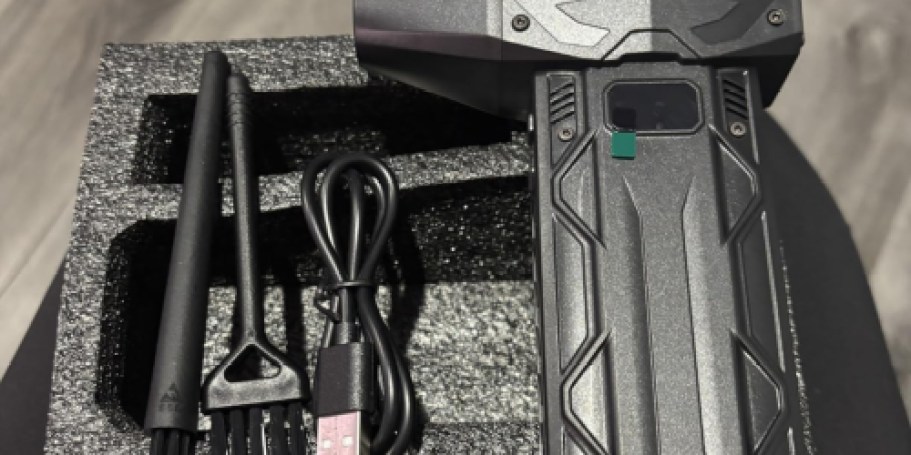 Compressed Air Duster Just $12.49 Shipped for Prime Members (Better Than Canned Air!)