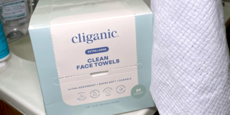 Disposable Facial Towels 50-Count Just $6.39 Shipped on Amazon | Clean Skin Club Alternative