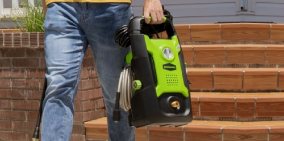 Up to 55% Off Greenworks Tools w/ Amazon Prime | Compact Power Washer Just $48.99 Shipped