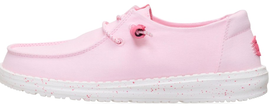 light pink slip on shoes