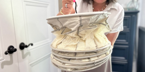 Maximize Closet Space with This 5-Tier Organizer for Dorms & Small Spaces