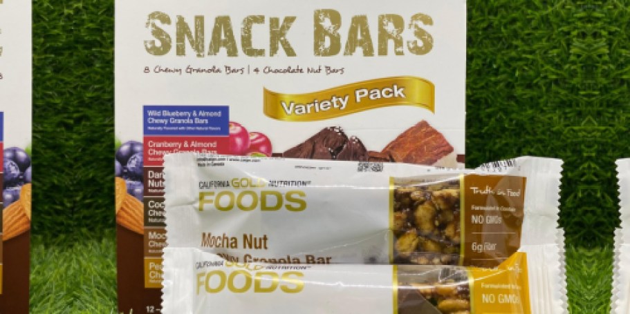 Snack Bars Variety Pack Just $18 on iHerb.com (Over 45k 5-Star Reviews!) + Save w/ Our Code