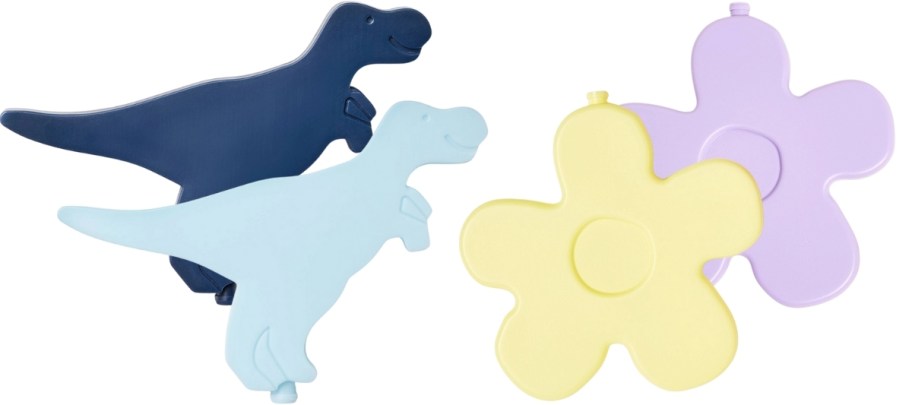 dino and daisy refreezable ice packs