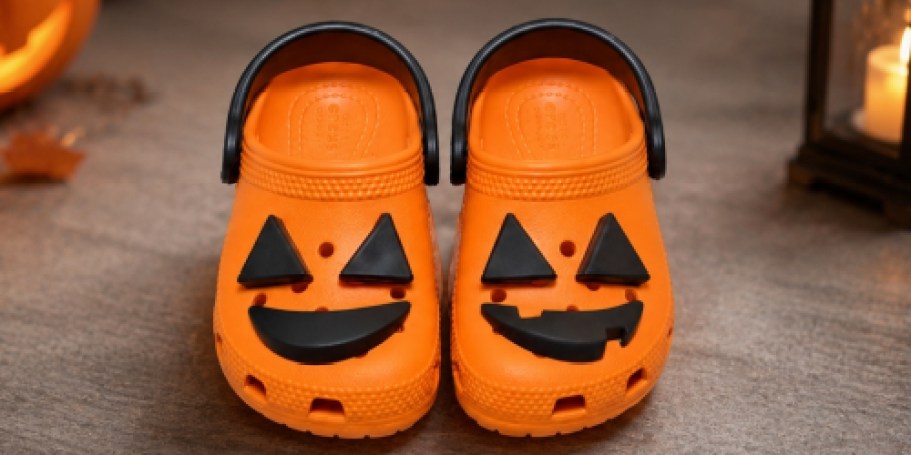 These Cute Jack O’ Lantern Crocs Light Up AND They’re on Sale!