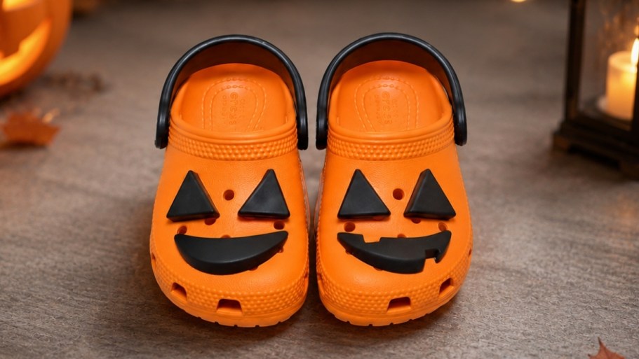These Cute Jack O’ Lantern Crocs Light Up AND They’re on Sale!